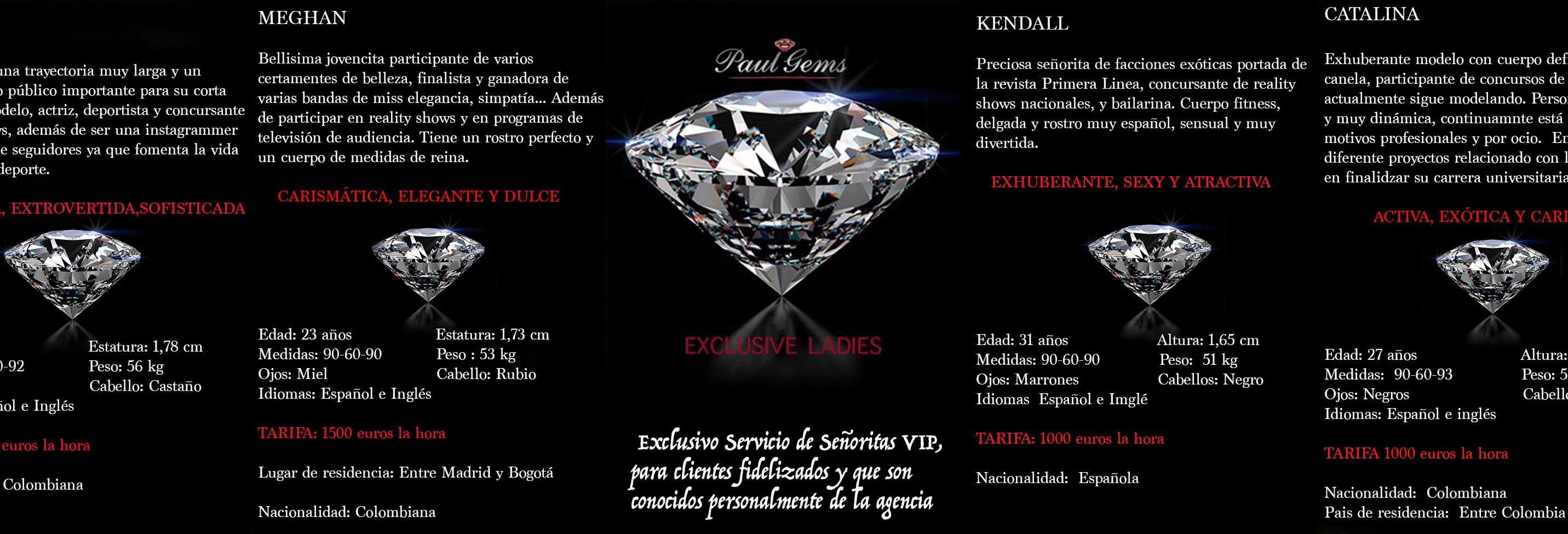Paul Gems V.I.P. Services, exclusive ladies